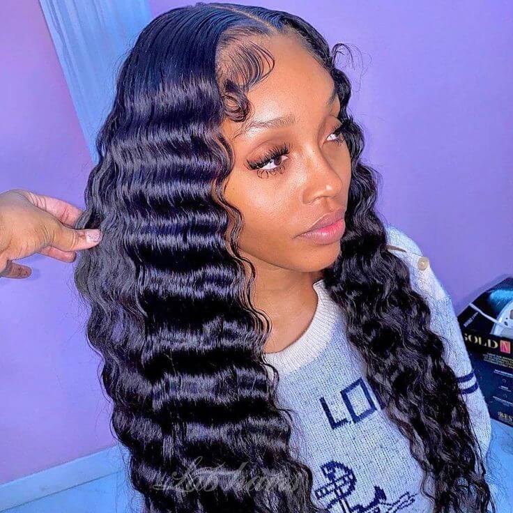 HD Lace 4x4 Deep Wave Closure Wig | Premium Human Hair