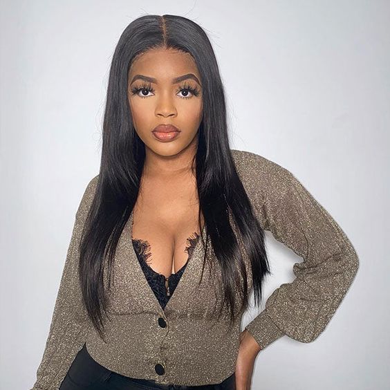 13x4 Straight Lace Front Wig | Premium Human Hair