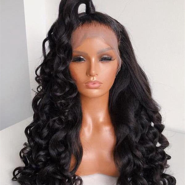 Luxurious Loose Wave 4x4 Lace Closure Wig | Premium Human Hair