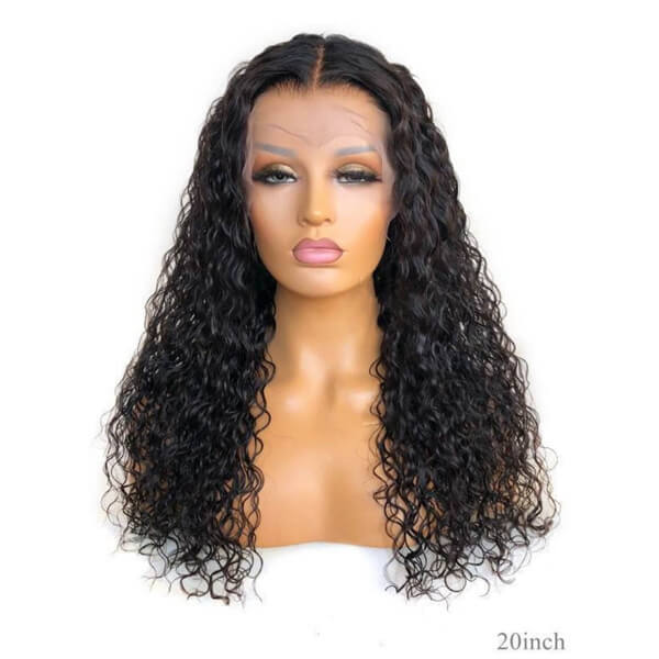 Glamorous Deep Curly 13x6 Lace Front Wig | Premium Human Hair