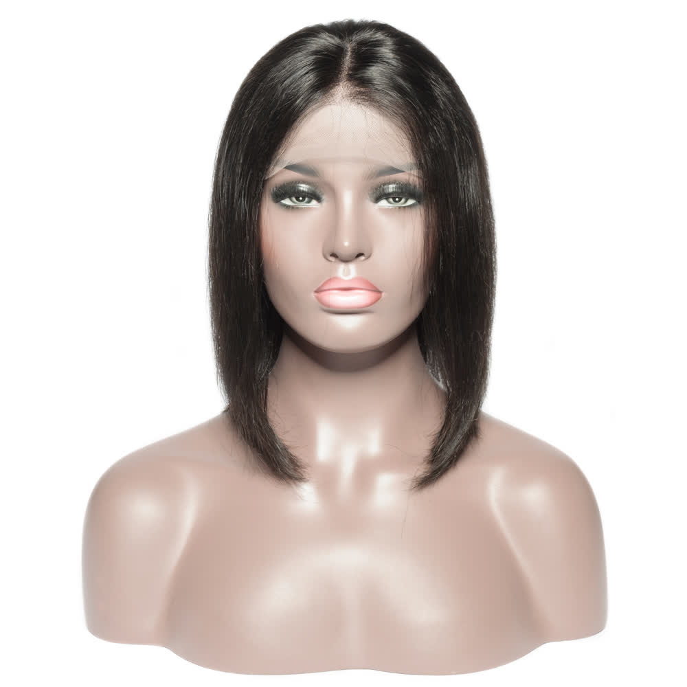 Sleek Straight Bob 13x4 Lace Front Wig | Premium Human Hair