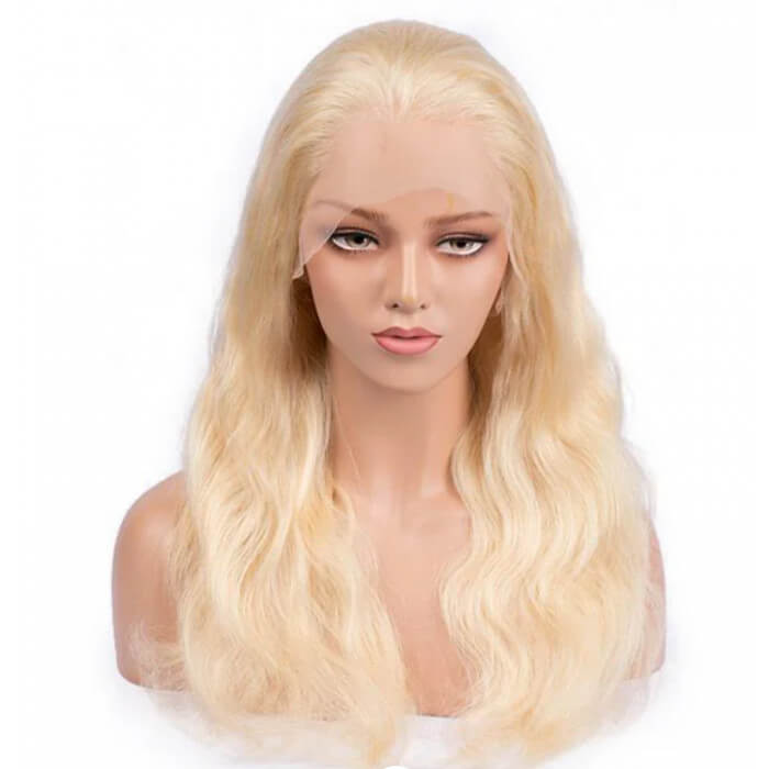 13x4 #613 Blonde Body Wave Lace Front Wig | Premium Human Hair