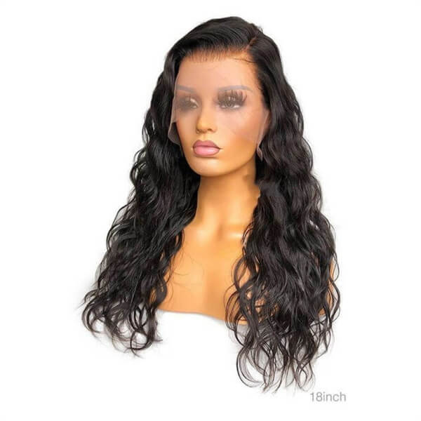 13x4 Natural Wave Lace Front Wig | Premium Human Hair