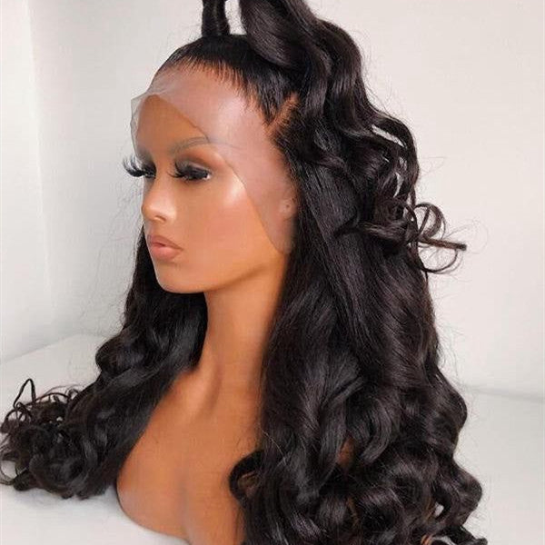 Luxurious Loose Wave 4x4 Lace Closure Wig | Premium Human Hair