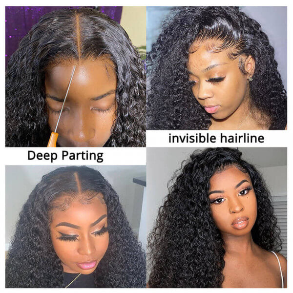 HD Lace 5x5 Deep Curly Closure Wig | Premium Human Hair