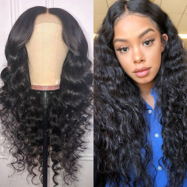 HD Lace 5x5 Loose Deep Wave Closure Wig | Premium Human Hair