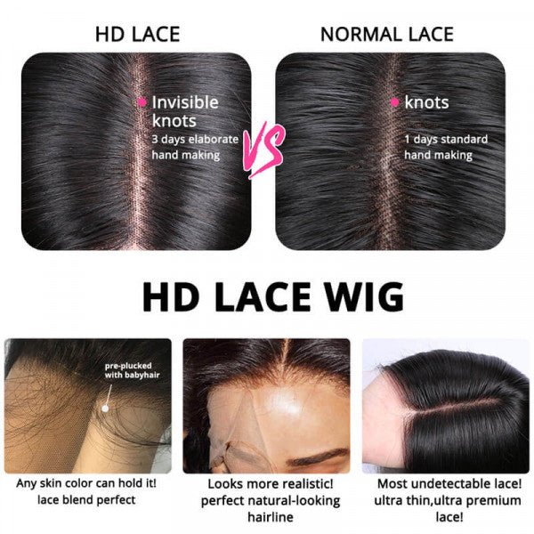 HD Lace 5x5 Deep Curly Closure Wig | Premium Human Hair