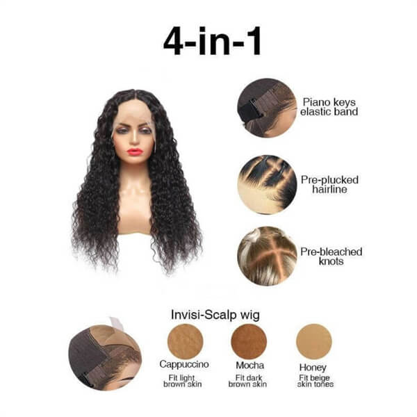 HD Lace 13x6 Water Wave Lace Front Wig | Premium Human Hair