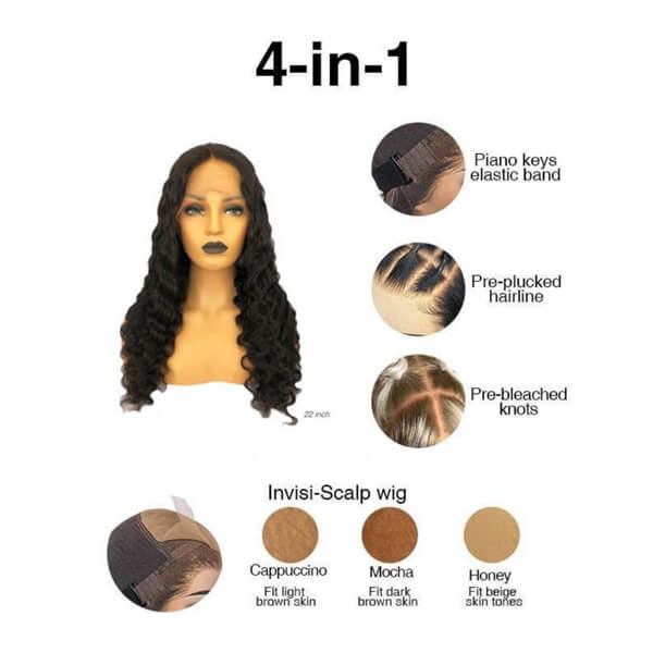 HD Lace 13x6 Deep Wave Lace Front Wig | Premium Human Hair