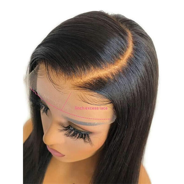 HD Lace 4x4 Straight Closure Wig | Premium Human Hair