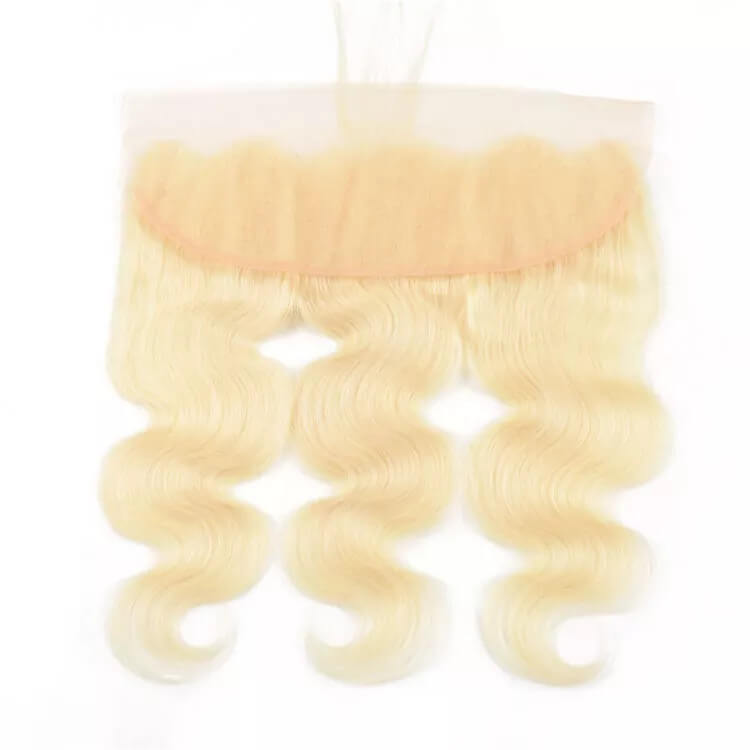 Premium #613 Blonde Body Wave Bundles with 13×4 Frontal | 100% Human Hair