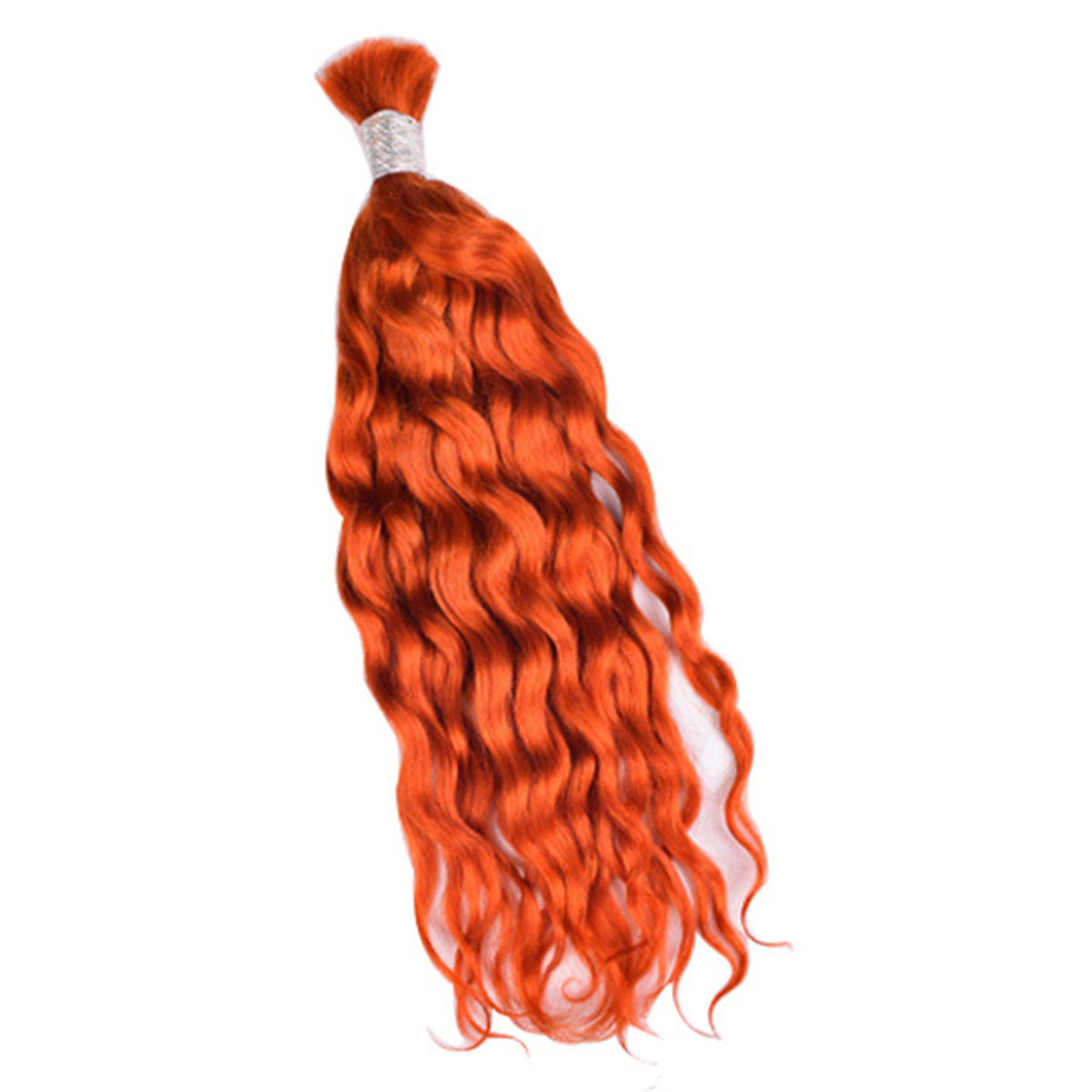 Premium Water Wave Braiding Hair Extensions #350 Copper Red | 100% Human Hair