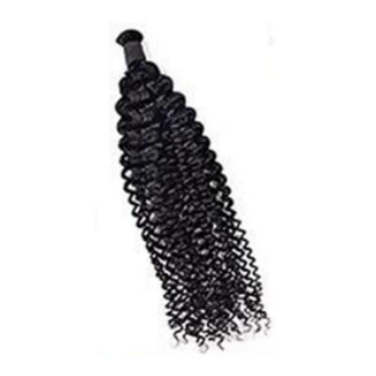 Premium Jerry Curly Braiding Hair Extensions #1B Natural Black | 100% Human Hair